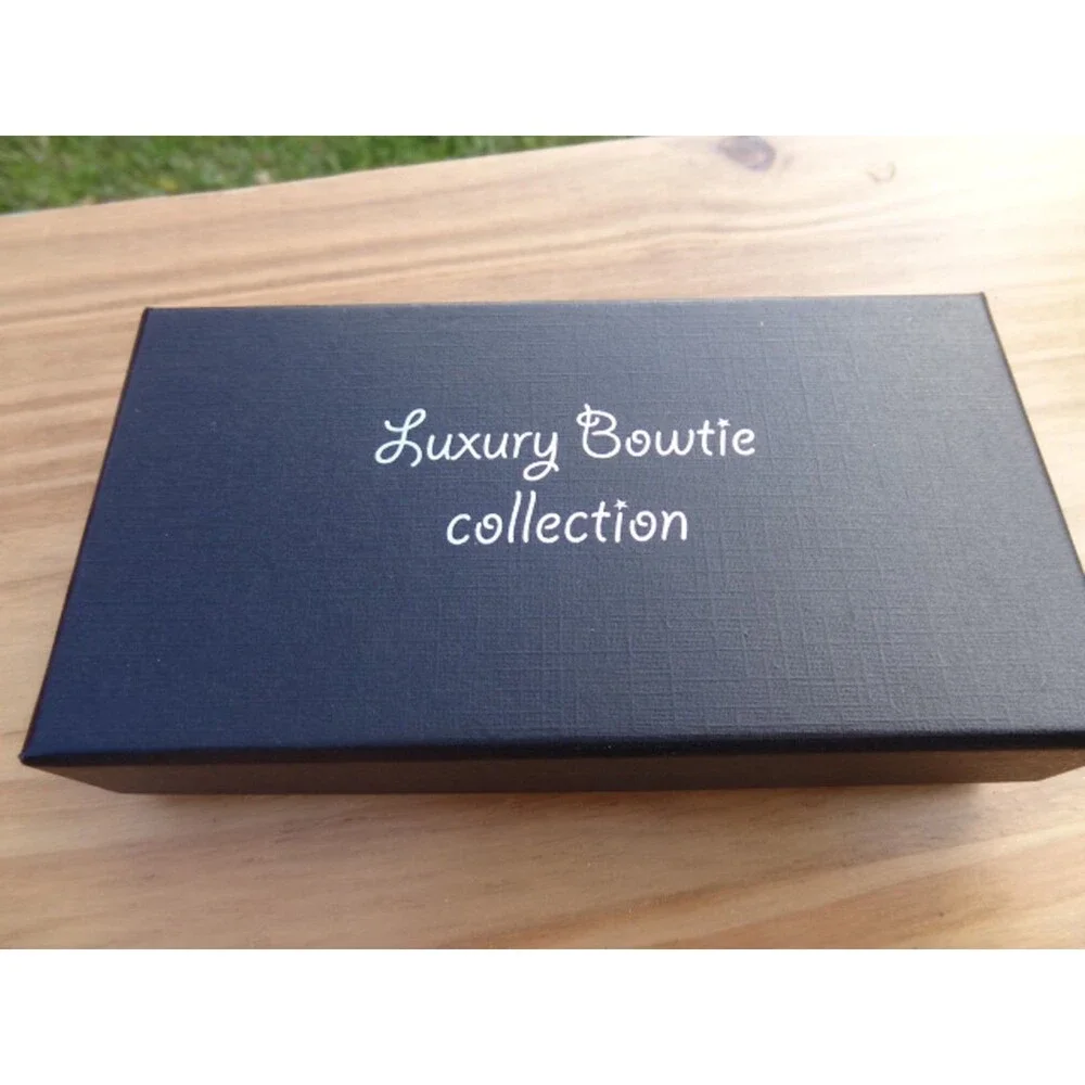 Men's Bow Tie Sets Including Cufflinks and Handkerchieves Bow Ties with